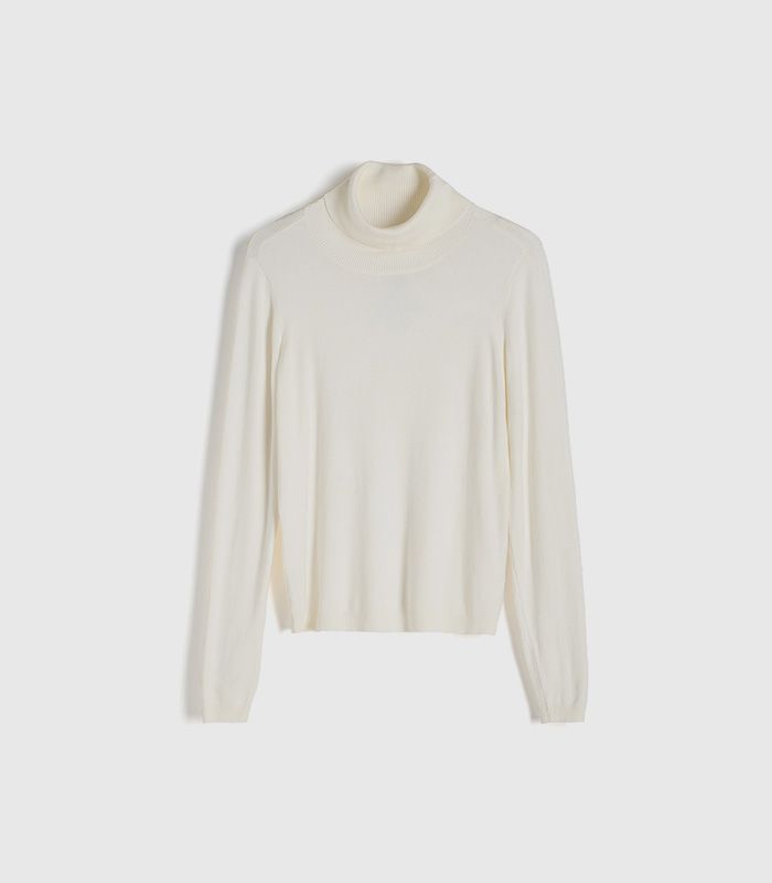 Viscose rich turtleneck